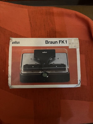 Braun FK 1 Motorised Film Splicer for Super 8, new