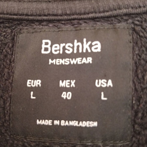 Bershka Hypnosis φούτερ μεταχειρισμένο, μέγεθος L, βαμβακερό