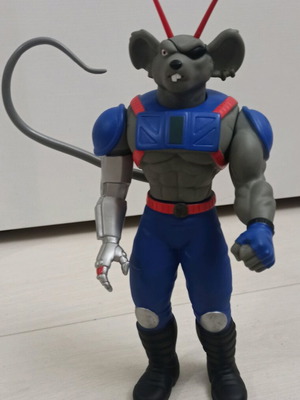 Modo collectible figure from Mice from Bikers like new, 30 cm
