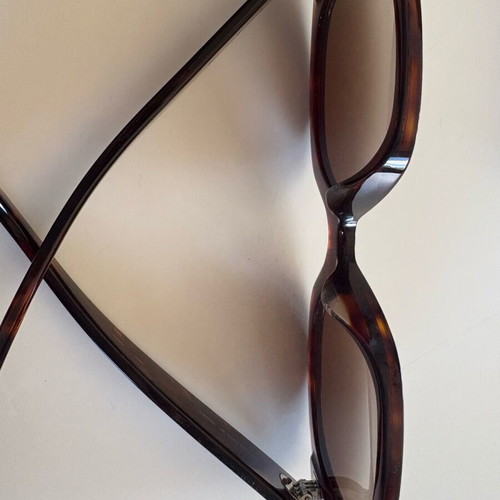 Celine sunglasses like new, brown with box and case