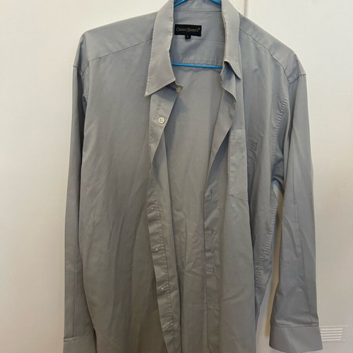 Men's gray shirt like new, size L