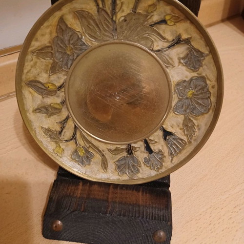 Cloisonné vintage plate