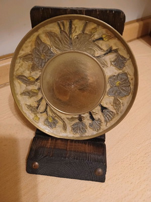 Cloisonné vintage plate
