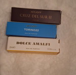 Perfume samples like new, authentic