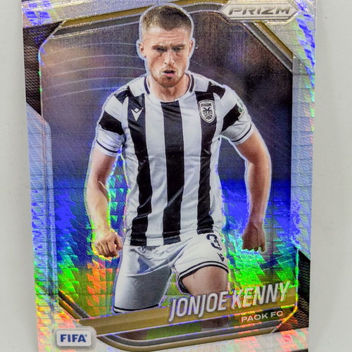 Panini FIFA Prizm 2025/26 Jonjoe Kenny #47 Hyper Prizm Parallel card brand new