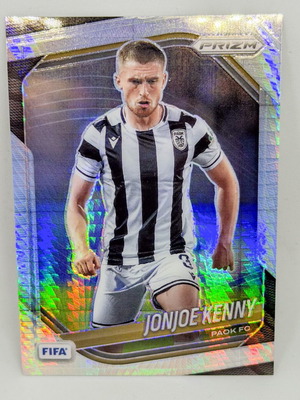 Panini FIFA Prizm 2025/26 Jonjoe Kenny #47 Hyper Prizm Parallel card brand new