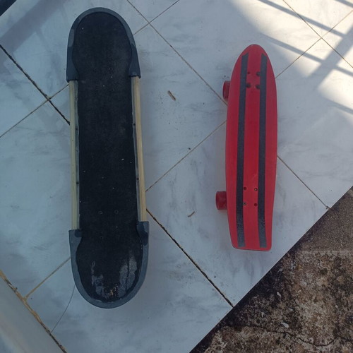 Skateboards used, set of 2