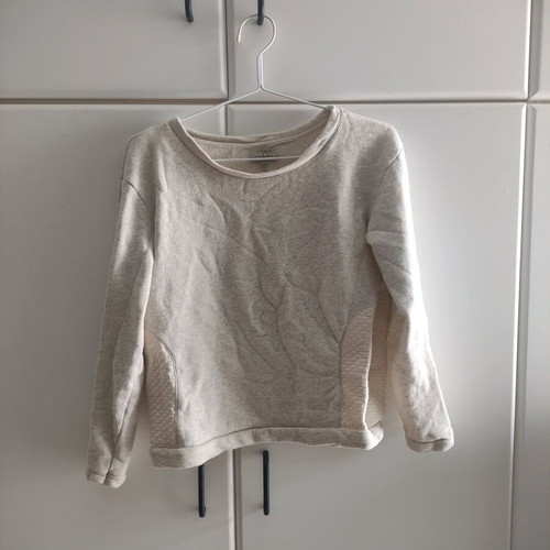 Zara sweatshirt like new, size S, beige