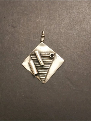 Silver 1000 handmade pendant like new