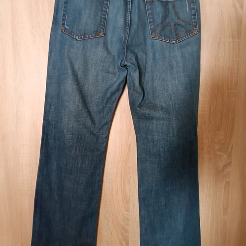 Moschino jeans straight leg used, blue, size 36