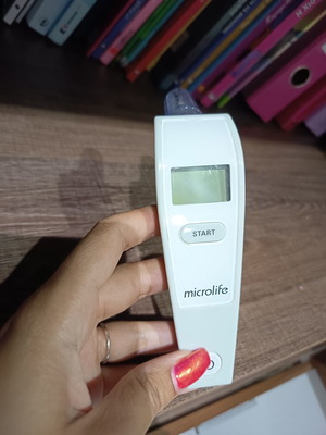 Electric thermometer used