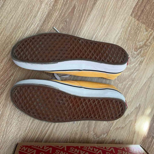 Vans branded shoes yellow like new, size 39