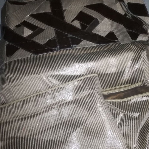 Ready handmade curtain 4x3 with leather from store, new