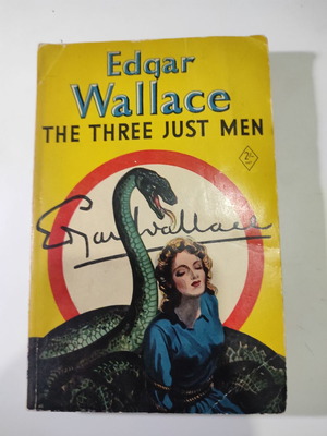 Βιβλίο The three just men του Edgar Wallace μεταχειρισμένο