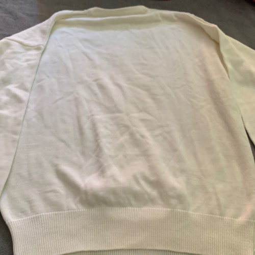 Lacoste wool sweater XL, made in France, 1980s