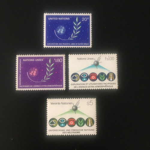 United Nations stamps 1982 New York Geneva Vienna new