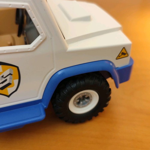 Playmobil Security Van Toy used, realistic design