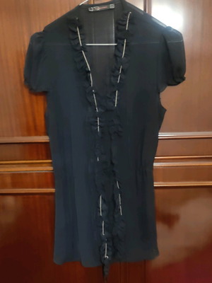 Raxevski women's blouse used, black, size L
