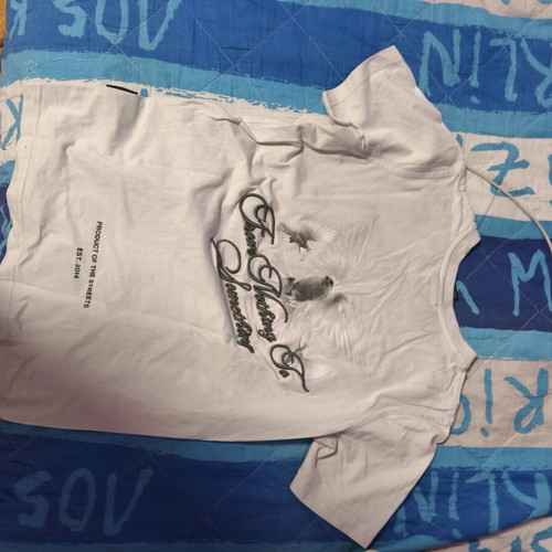 Hoodrich tee XL kids like new, white