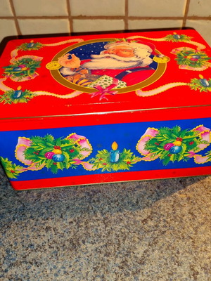 Metal Christmas Box new