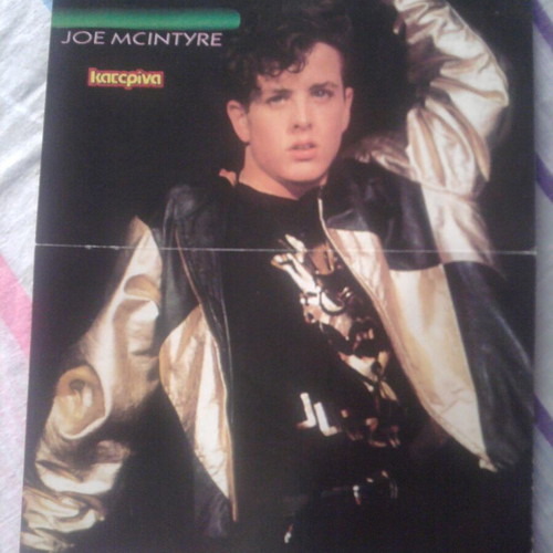 New Kids On The Block (Joe McIntyre) & Vanilla Ice poster used