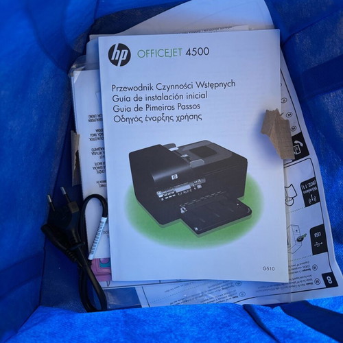 HP printer like new without box with free ink