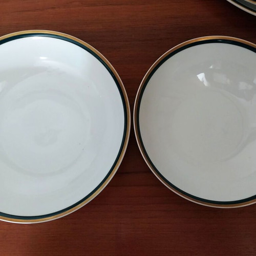 Fine Bohemian China porcelain dinnerware set Czechoslovakia EPIAG DF 112 pcs like new