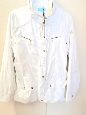 White sailing coat new, size L, Rebel chic collection