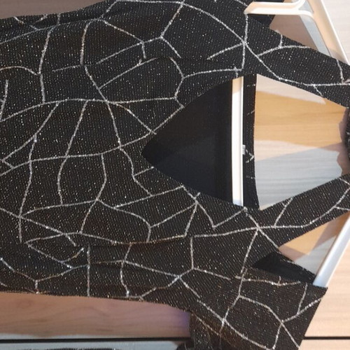 Women's formal dress like new, elastic fabric, fits XS to M