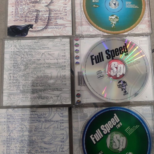 Full Speed 3 CD collection like new, Planetworks dance traxx 90s