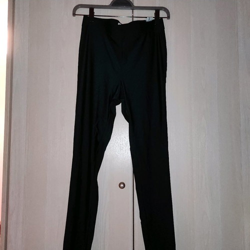 Shiny leggings used, dark green color
