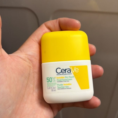 Cerave Dry Touch Invisible SPF50 Fluid Sunscreen new