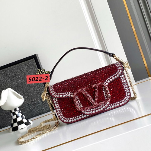Valentino women's shoulder bag, genuine leather, colorful