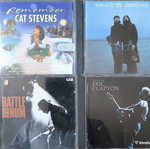 Rock CD μεταχειρισμένα με Eric Clapton, Seals & Crofts, Cat Stevens, U2