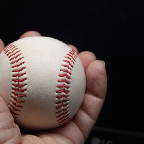 Baseball ball genuine, new, 6.5 cm diameter