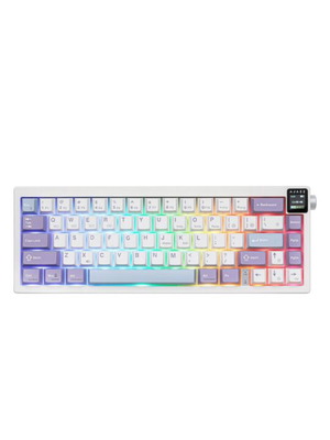 Ajazz AK650 Wireless Gaming Mechanical Keyboard like new with RGB lighting