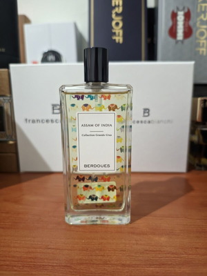 Assam of India Parfums Berdoues 100ml tester like new