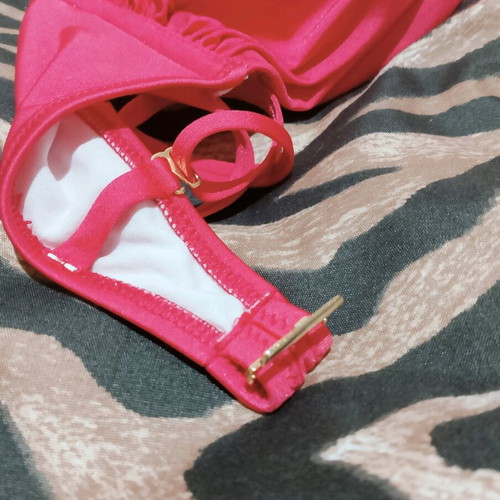 Bikini top Lascana like new, pink, size XS