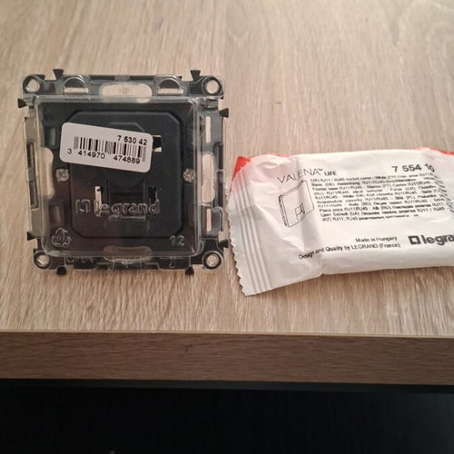 Legrand Valena network socket brand new