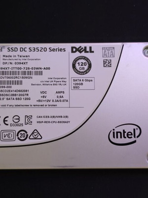 Intel SSD DC S3520 Series 120GB SATA 6Gbps SSD