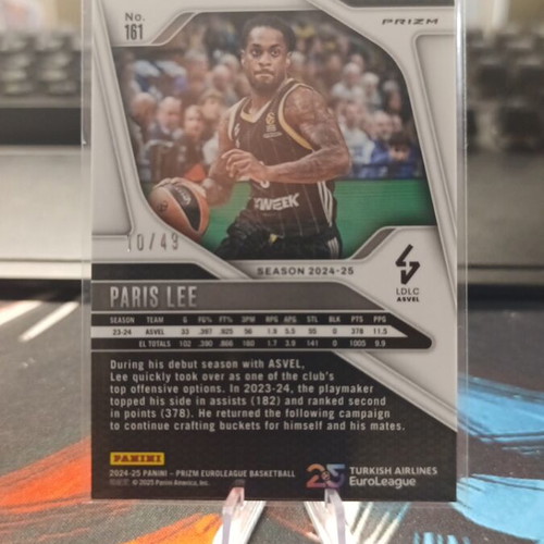 Paris Lee 24-25 Euroleague Prizm like new