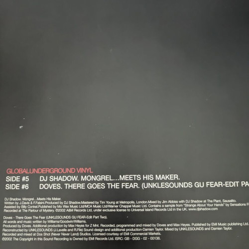 Global Underground James Lavelle Barcelona #023 vinyl record