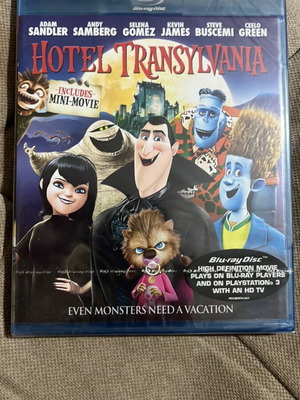 Hotel Transylvania Blu-Ray καινούργιο με μίνι movie special features