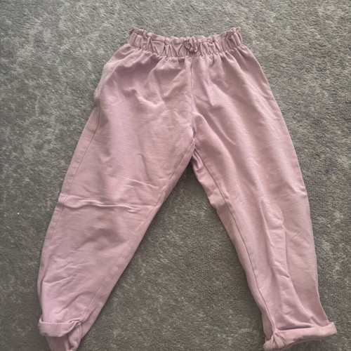 Zara girls' pants like new, size 110 cm, pink