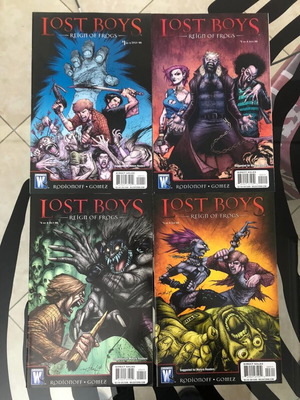 Lost Boys Reign of Frogs σετ 4 κόμικς καινούργια