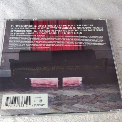 Placebo Without You I'm Nothing CD used