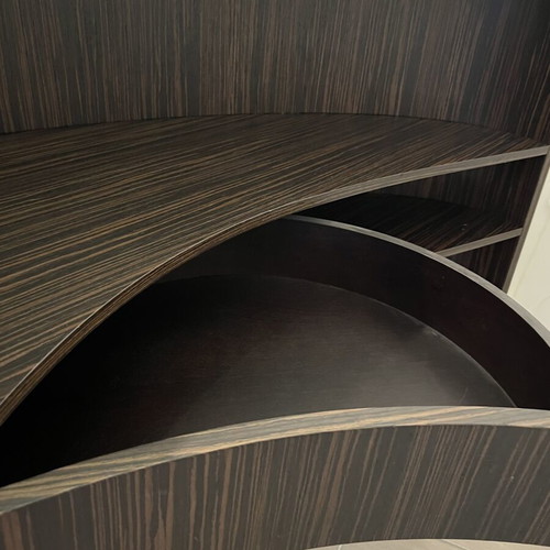 Bar furniture with 2 stools used