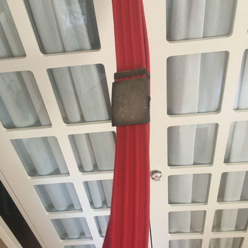 Jack & Jones belt red used, size 55