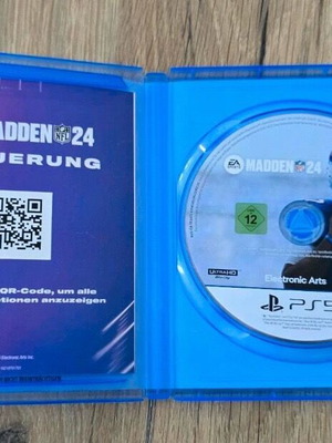 Madden 24 PS5 game like new