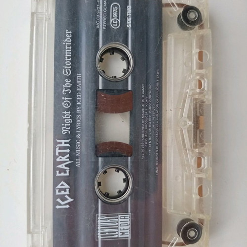 Iced Earth Night of the Stormrider cassette used 1991